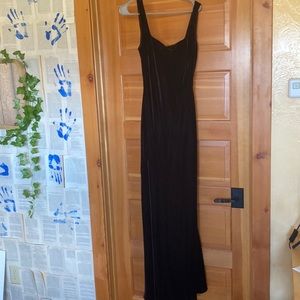Size 10 velvet vintage Burgundy dress